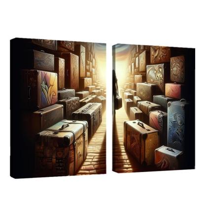 Voices Of Resilience The Refugee Experience Multi-panel Paintings