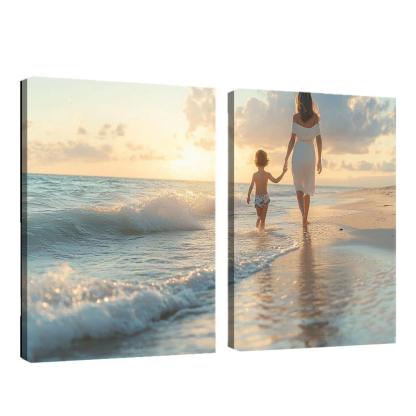 Embracing Change A Mothers Support Through Transitions Canvas Paintings Frame