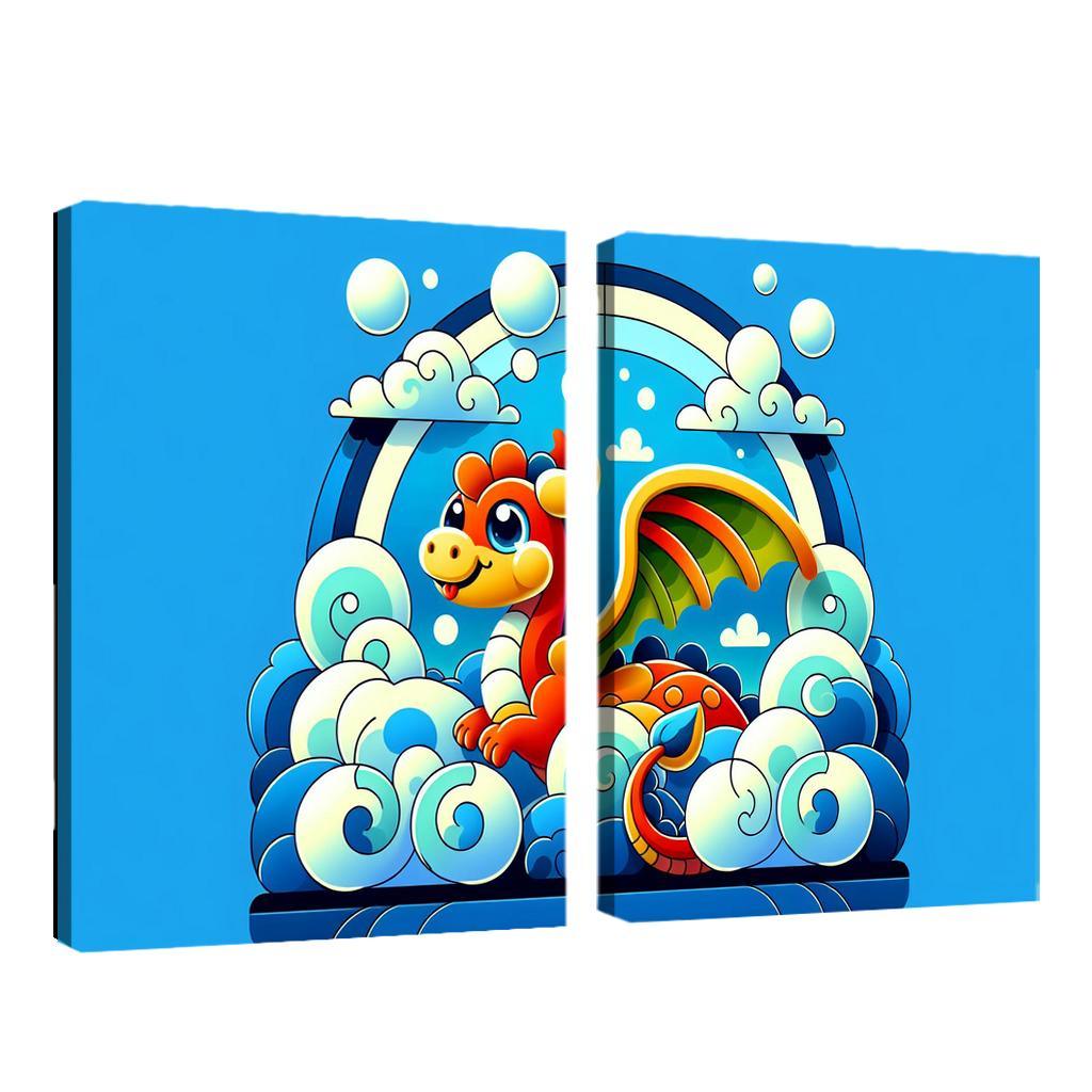 Enchanted Dragon Quest Premium Artwork Frames