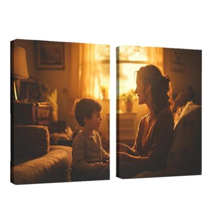 The Echoes Of Her Heart A Mothers Wisdom Canvas Paintings Frame