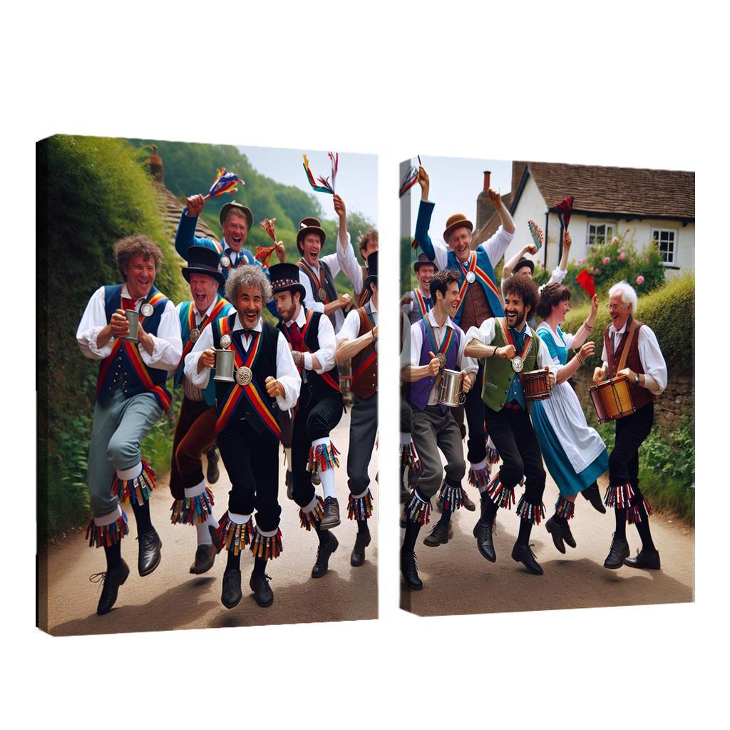 Morris Dance The Folk Tradition Of England Modern Paintings Frame