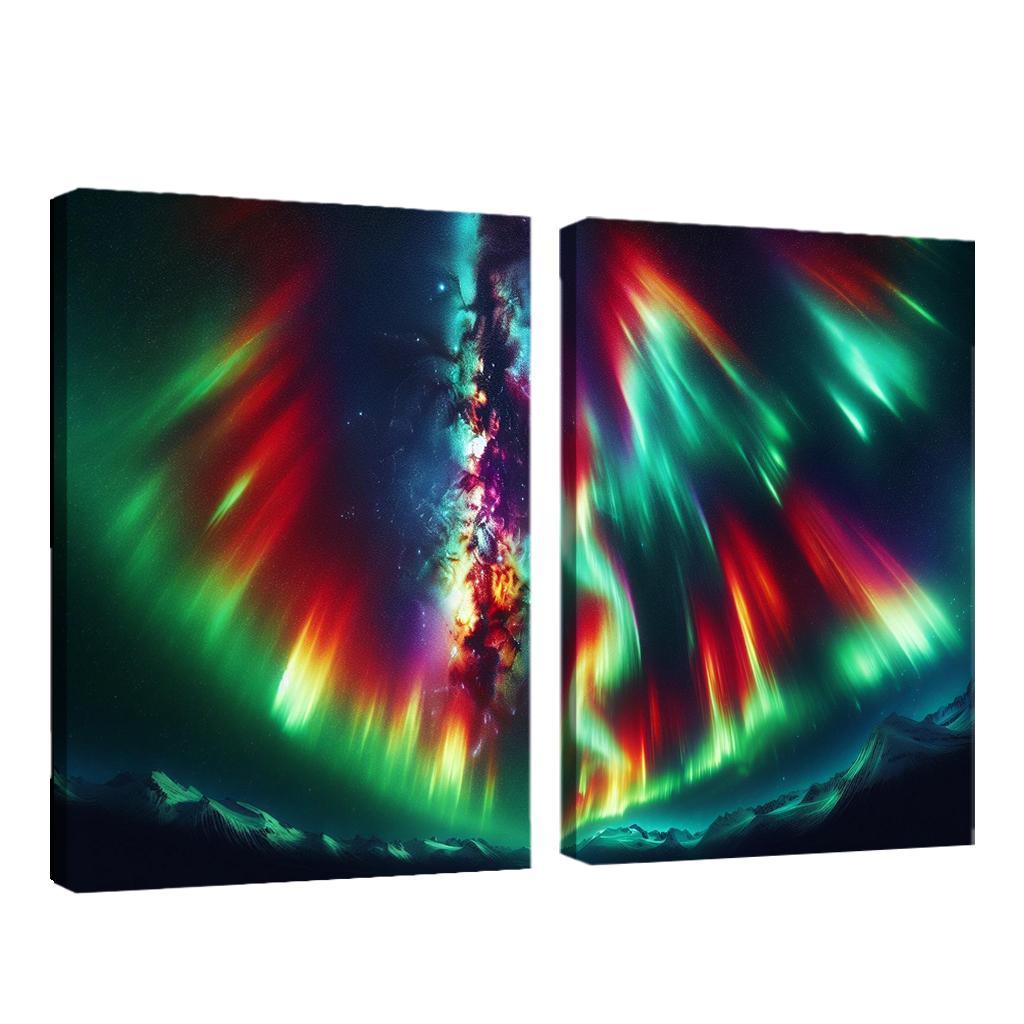 The Dance Of The Solar Wind And Magnetic Fields Abstract Paintings Frame