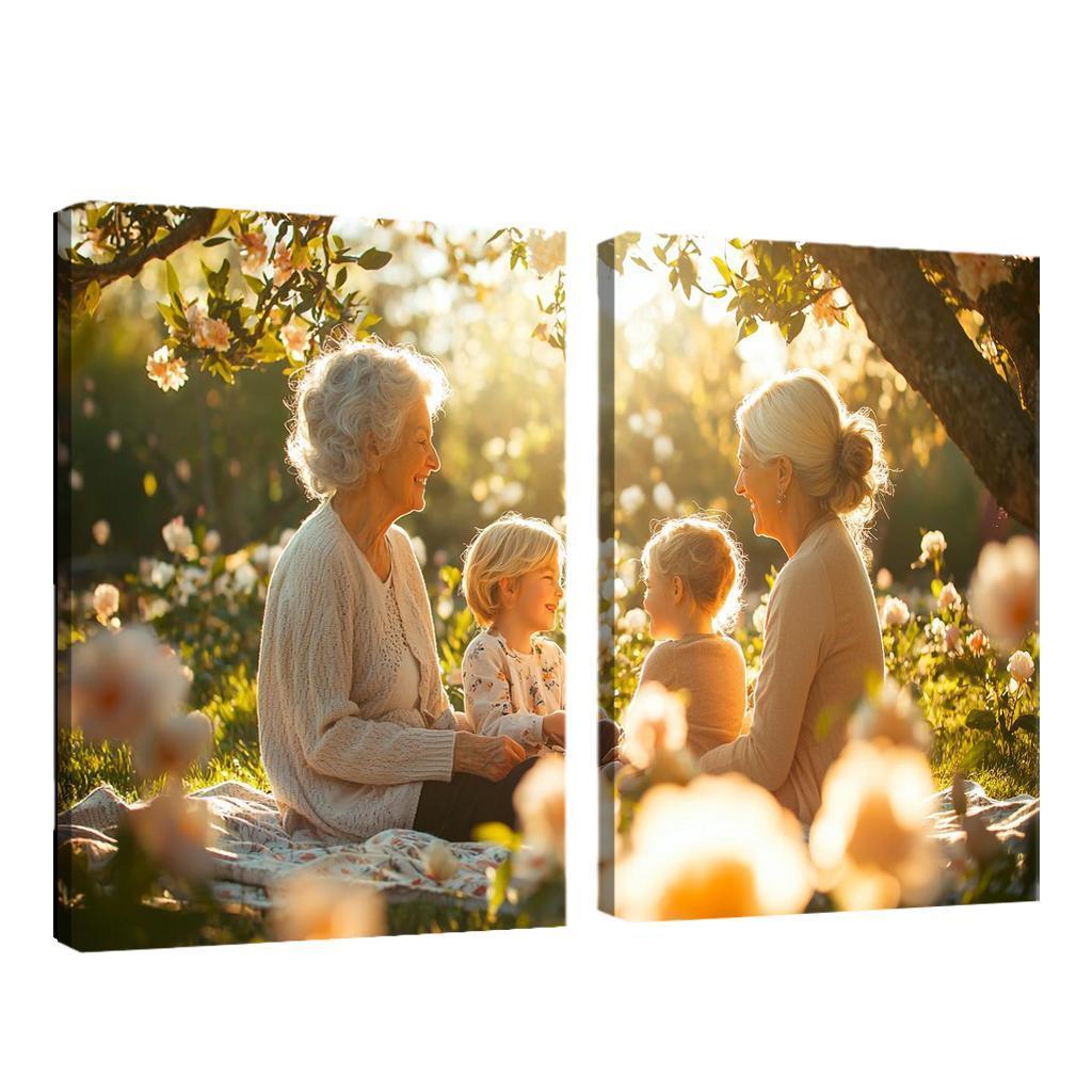 Through Generations The Legacy Of A Mother's Love One-piece Frames