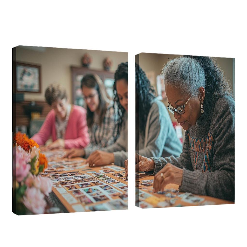 A Journey Through Time Celebrating A Mothers Life One-piece Frames