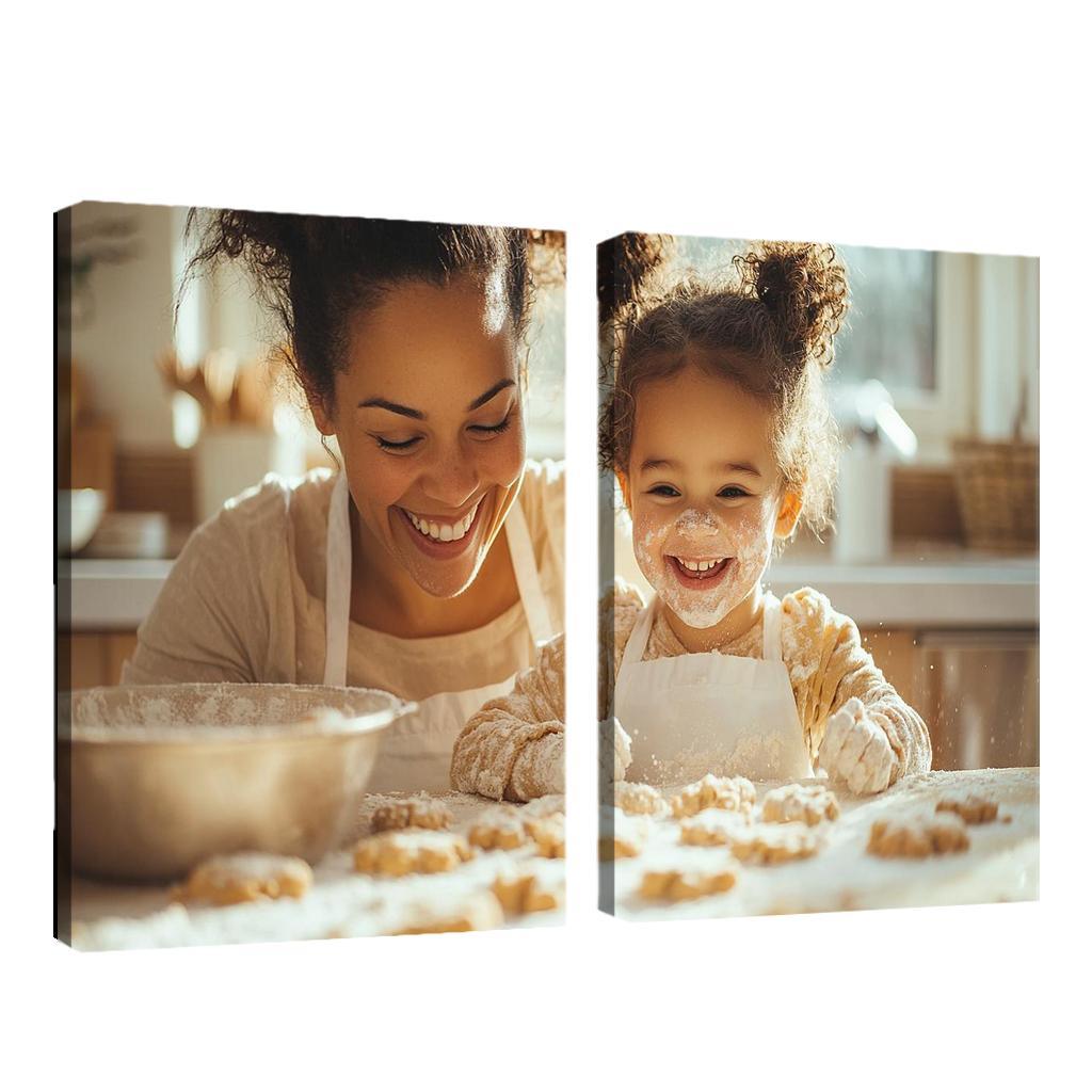 The Beauty Of Small Moments A Mothers Care Custom Paintings Frame