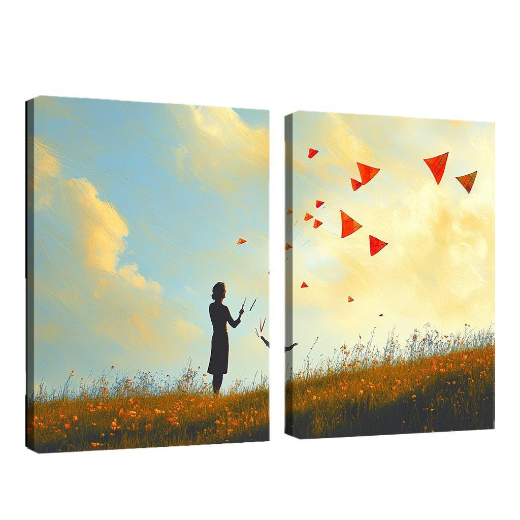 Wings Of Encouragement A Mothers Support Canvas Paintings Frame