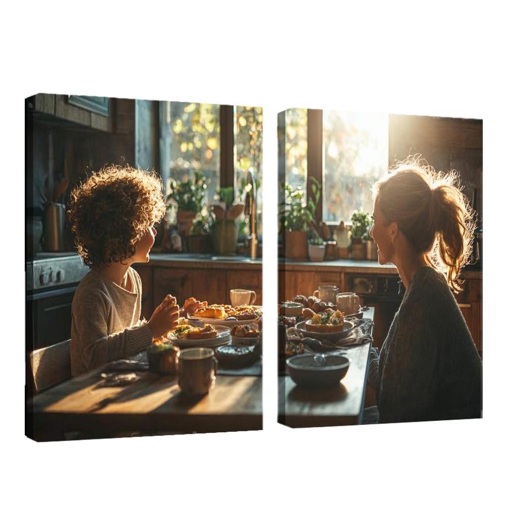 Cherished Conversations The Heart Of Dialogue Custom Paintings Frame