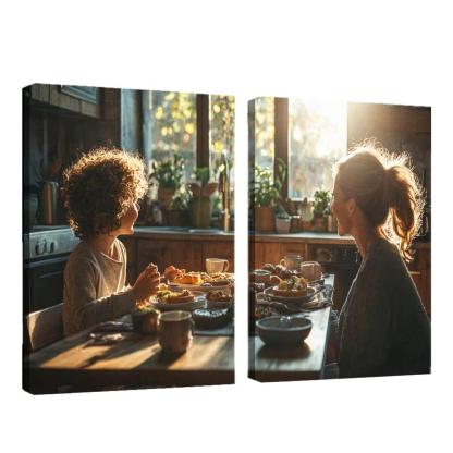 Cherished Conversations The Heart Of Dialogue Custom Paintings Frame
