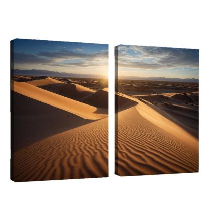 The Enigmatic Beauty Of Desert Landscapes Oil Paintings Frame