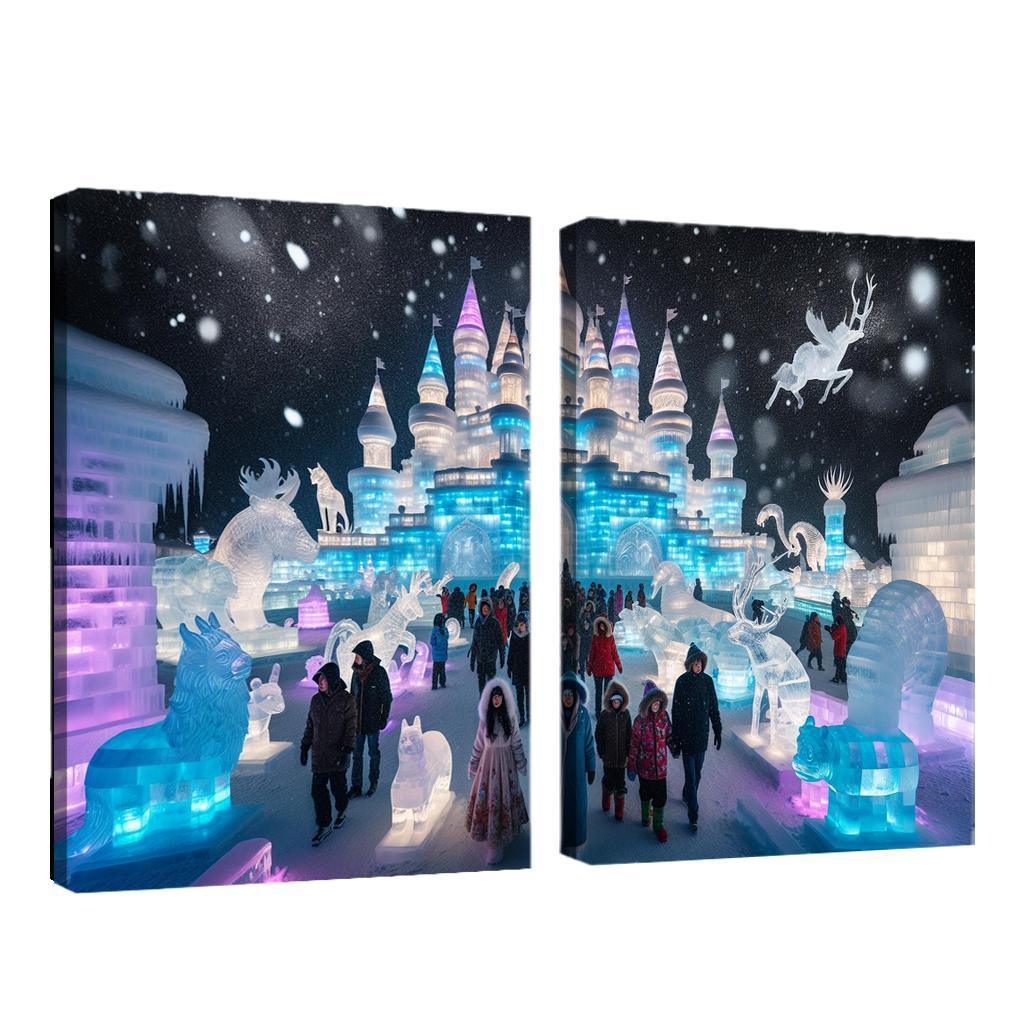 Harbin Ice And Snow Festival - China Framed Paintings