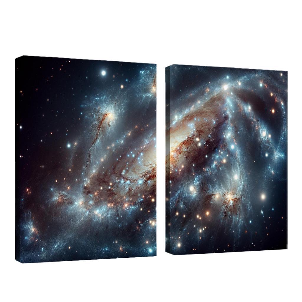 The Enigmatic Life Of Cosmic Dust Abstract Paintings Frame