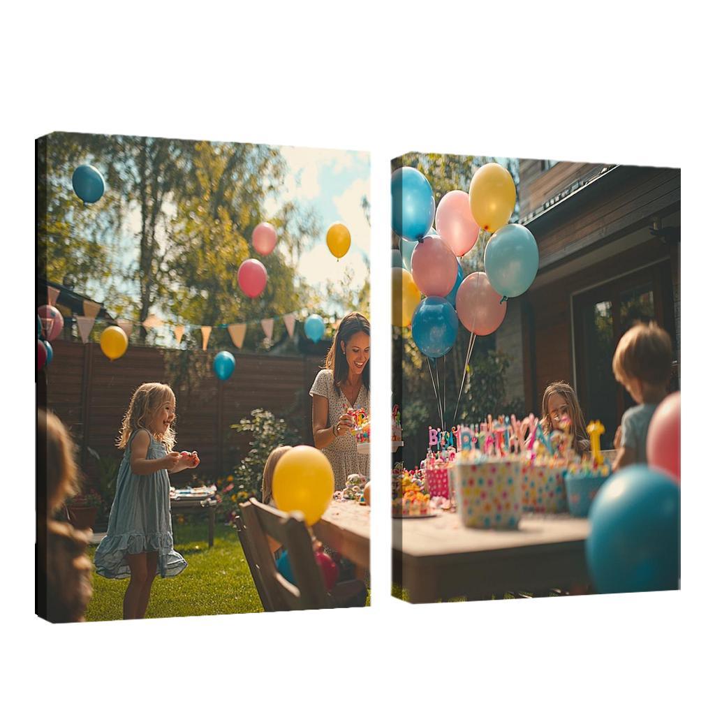 Moments Of Joy A Mothers Celebration Of Life Canvas Paintings Frame