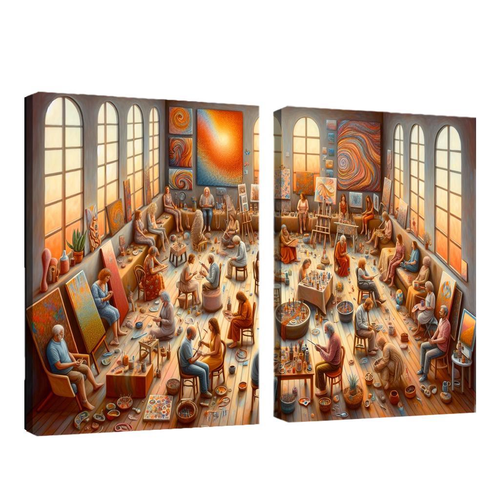 Healing Through Creativity The Power Of Art Therapy Custom Paintings Frame