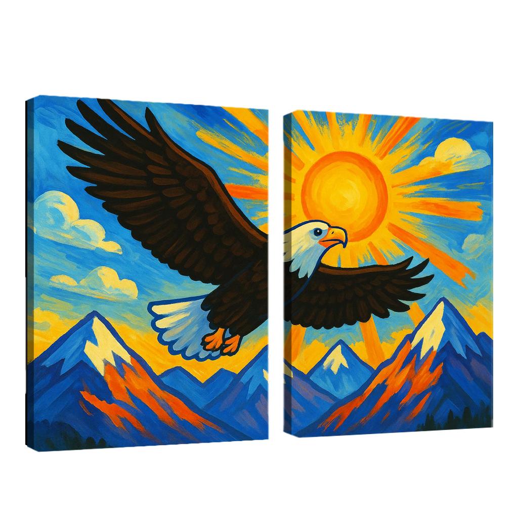 Soaring Eagle Quest Premium Artwork Frames