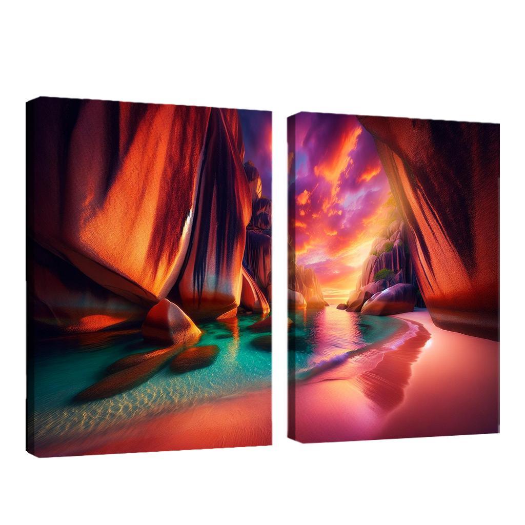 Crystal Cove Romantic Getaway Premium Artwork Frames