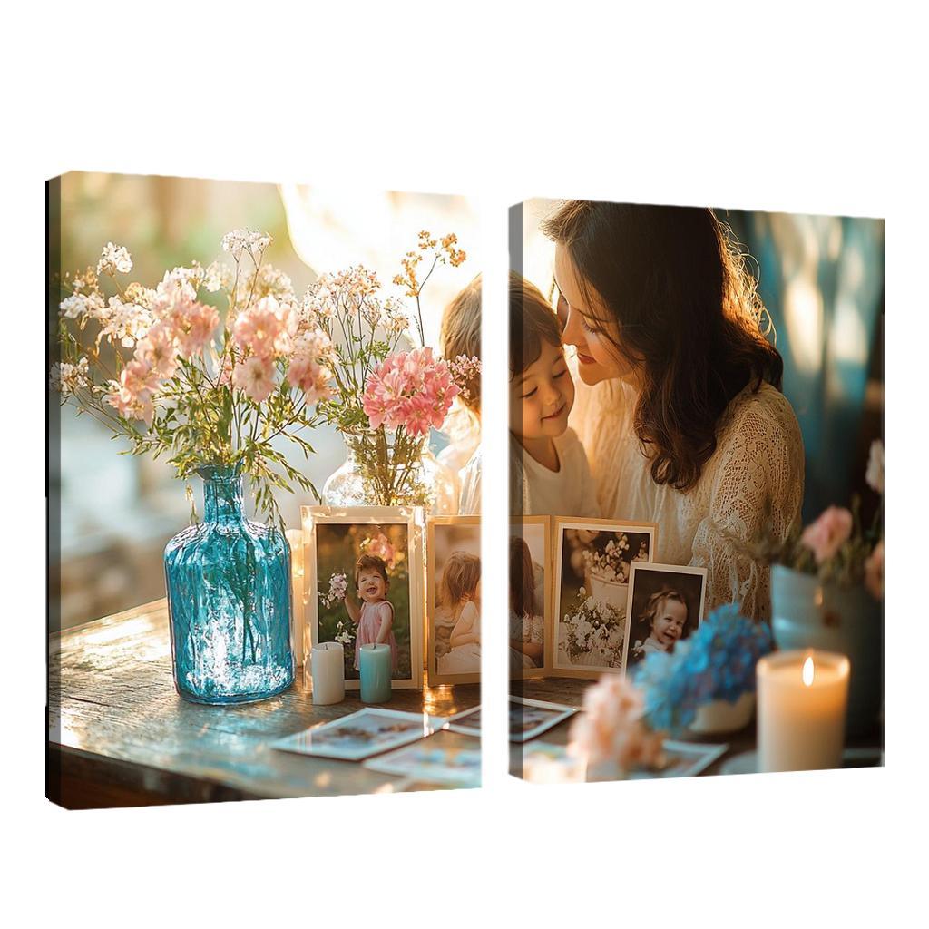 Timeless Love The Journey Of A Mother Canvas Paintings Frame