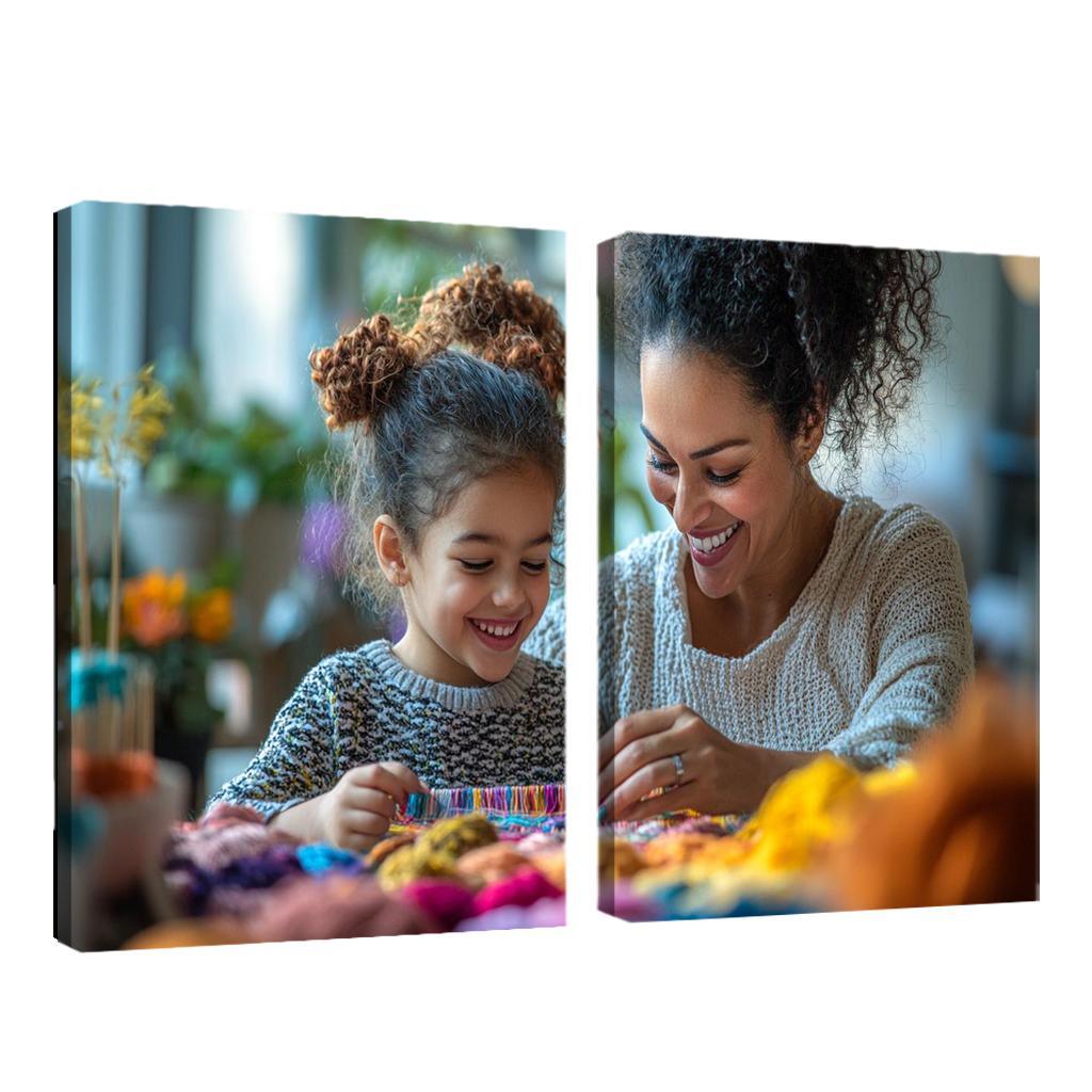 The Tapestry Of Love Weaving A Mothers Story Canvas Paintings Frame