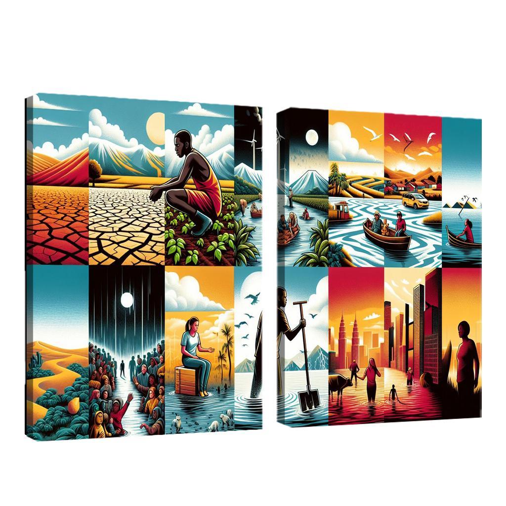 Interconnected Futures The Global Impact Of Climate Change Art Trends