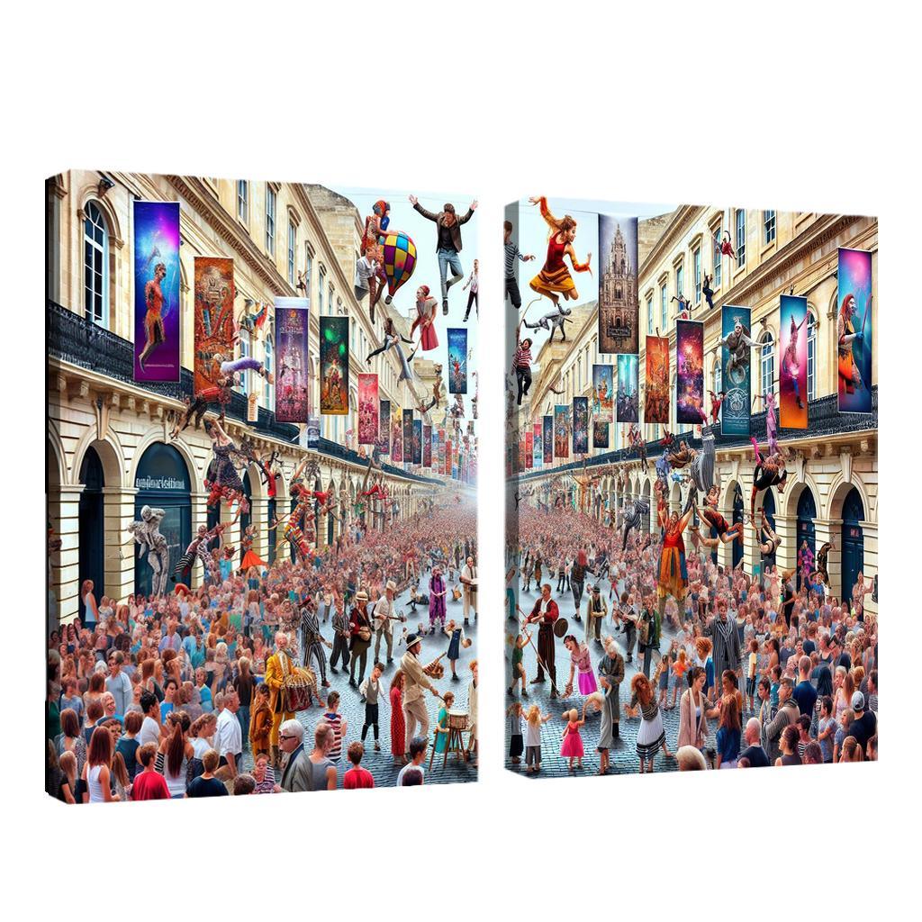 Edinburgh Fringe Festival - Scotland One-piece Frames
