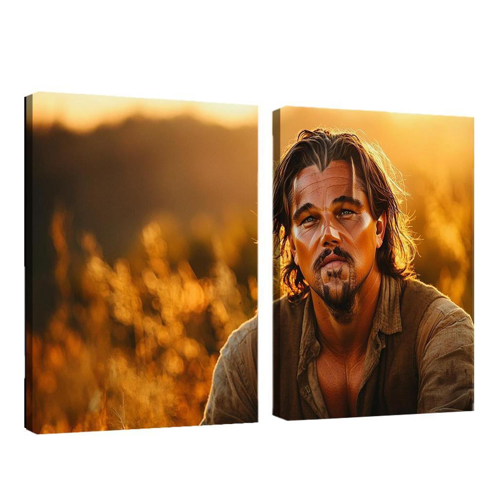 Leonardo Dicaprio Chasing Dreams Beyond Titanic Waters Framed Paintings