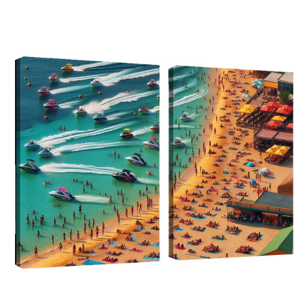 Palm Beach Bliss Sunny Shores And Water Sports Art Trends