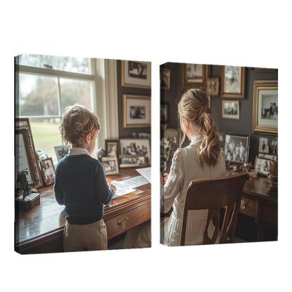 Letters To The Future A Mother's Legacy Canvas Paintings Frame