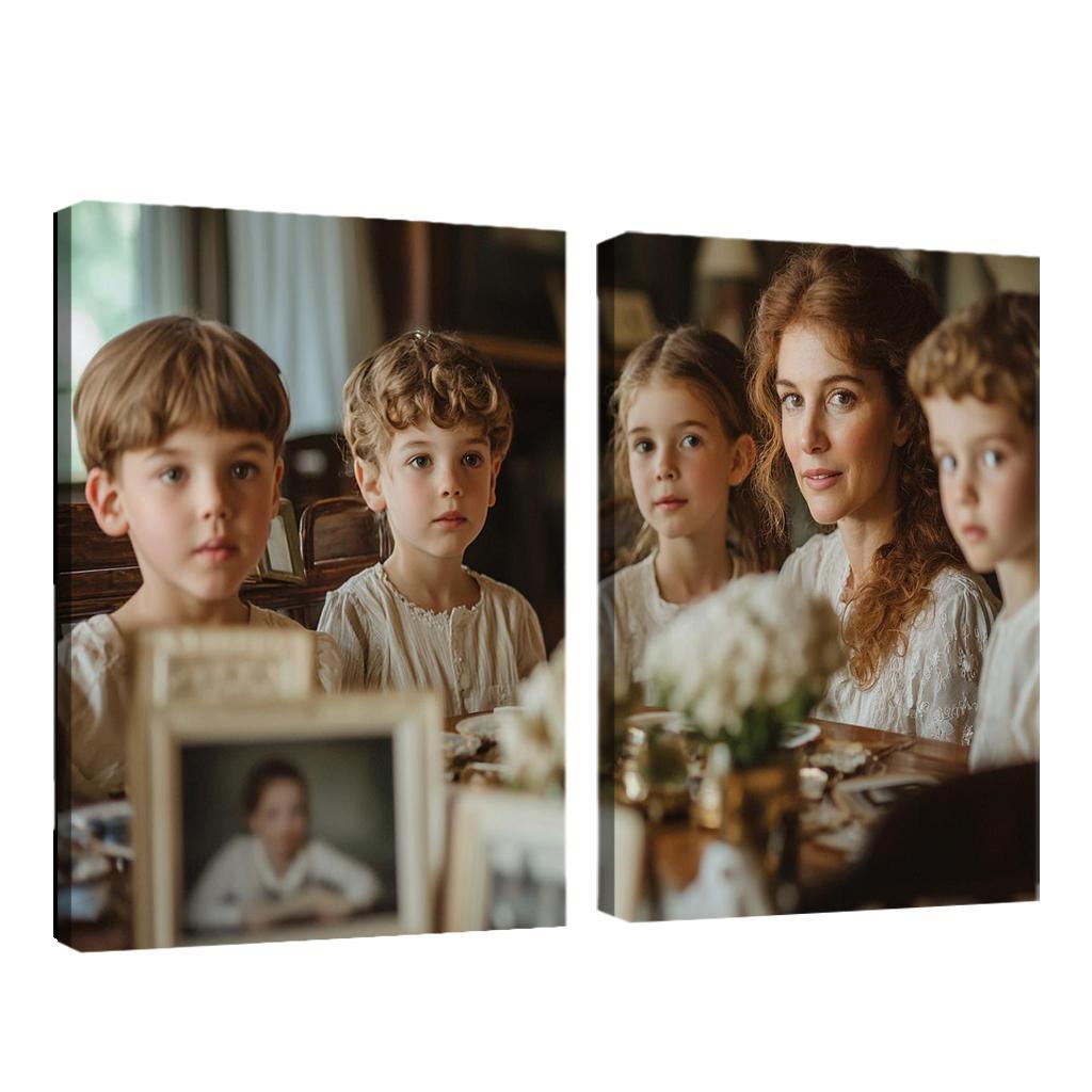Echoes Of The Past A Mothers Legacy Custom Paintings Frame
