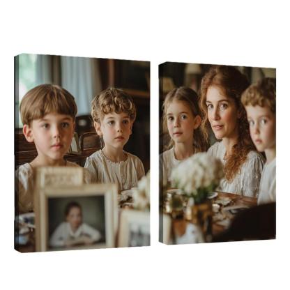 Echoes Of The Past A Mothers Legacy Custom Paintings Frame