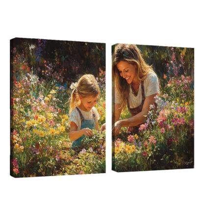 The Garden Of Love Nurtured By A Mother's Hands One-piece Frames
