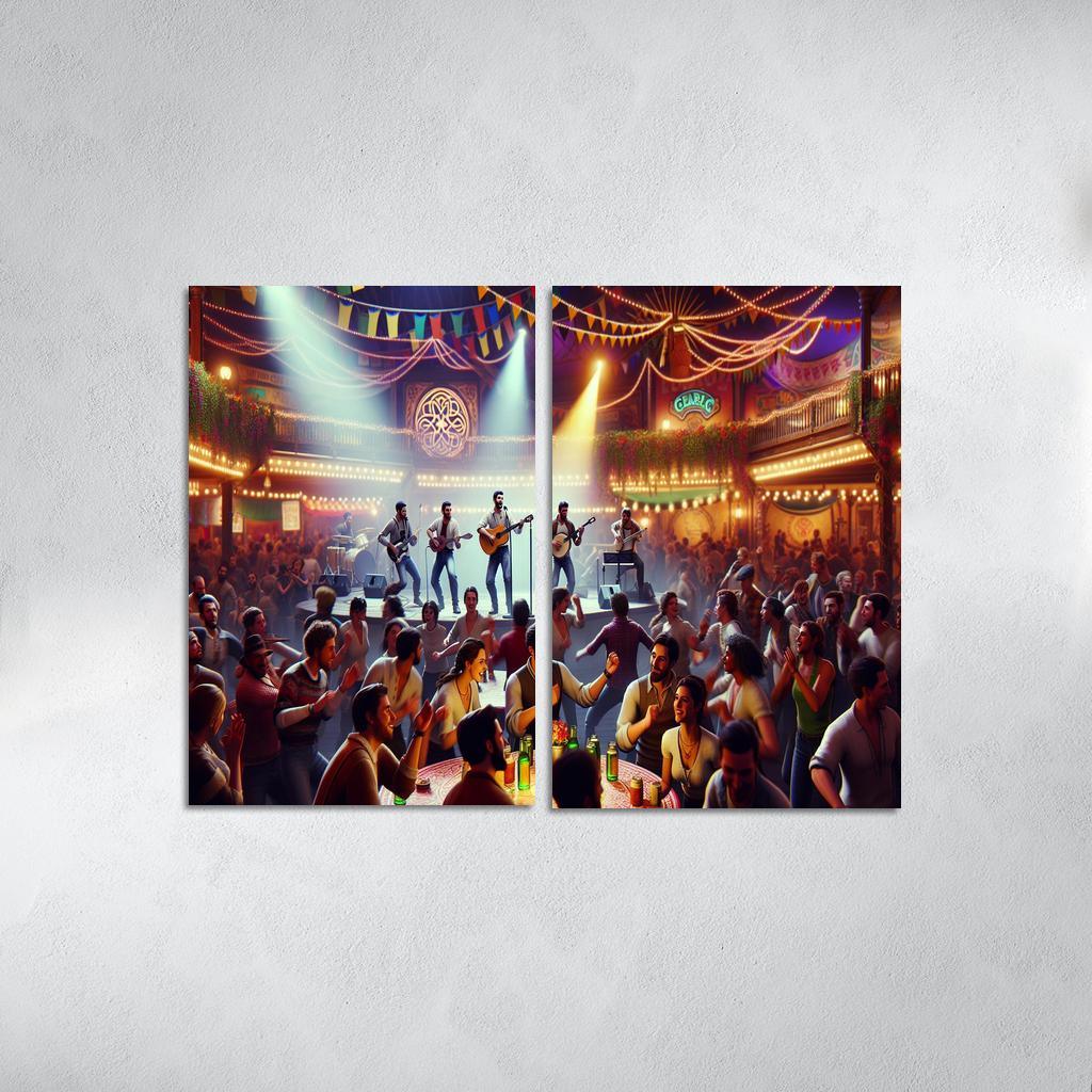 Celtic Connections - Scotland Modern Paintings Frame