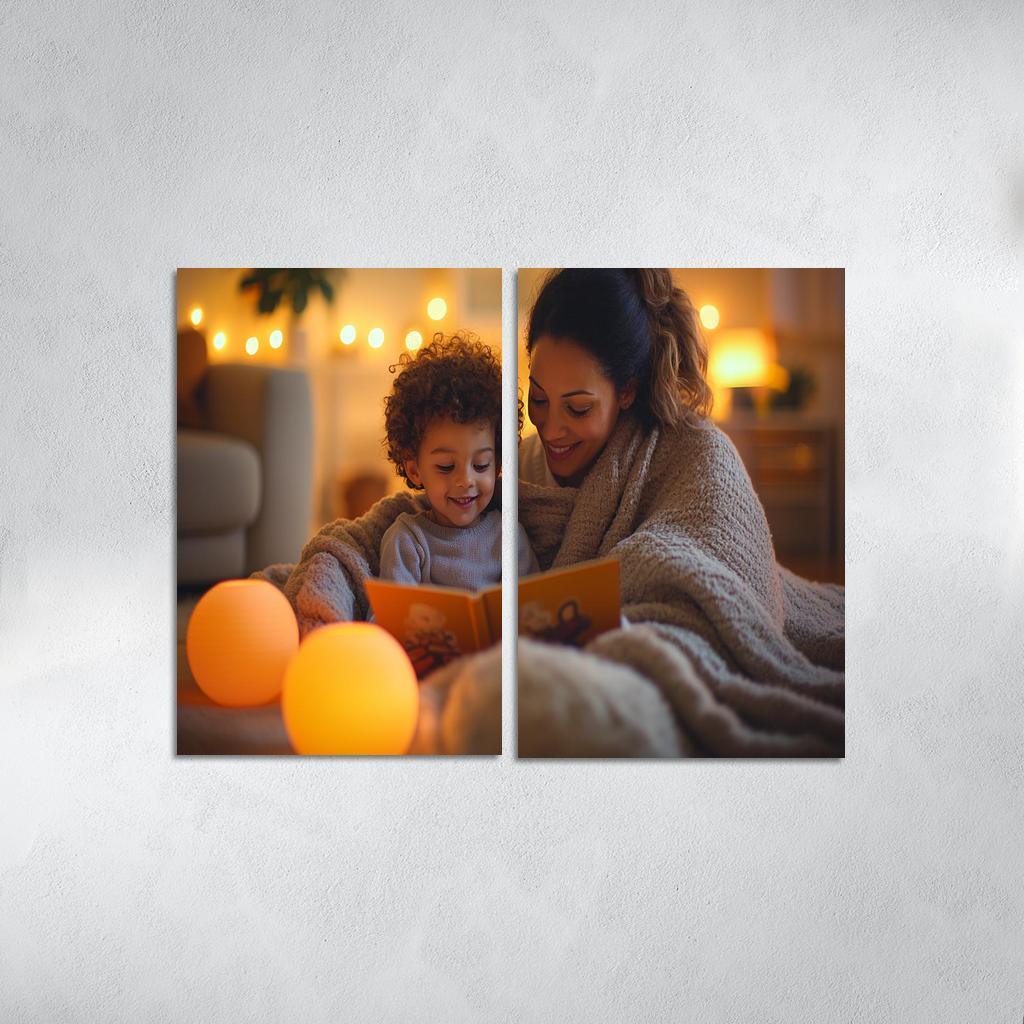 The Blanket Of Comfort A Mothers Warmth One-piece Frames