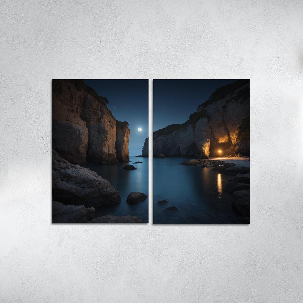 The Enchanted Coves Of Moonlit Waters Art Trends