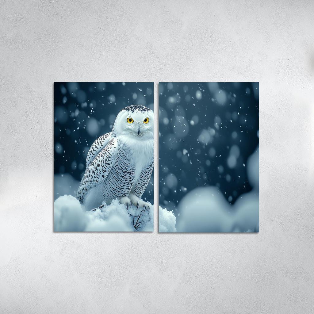 The Elegant Snowy Owl Guardian Of The Arctic Art Trends
