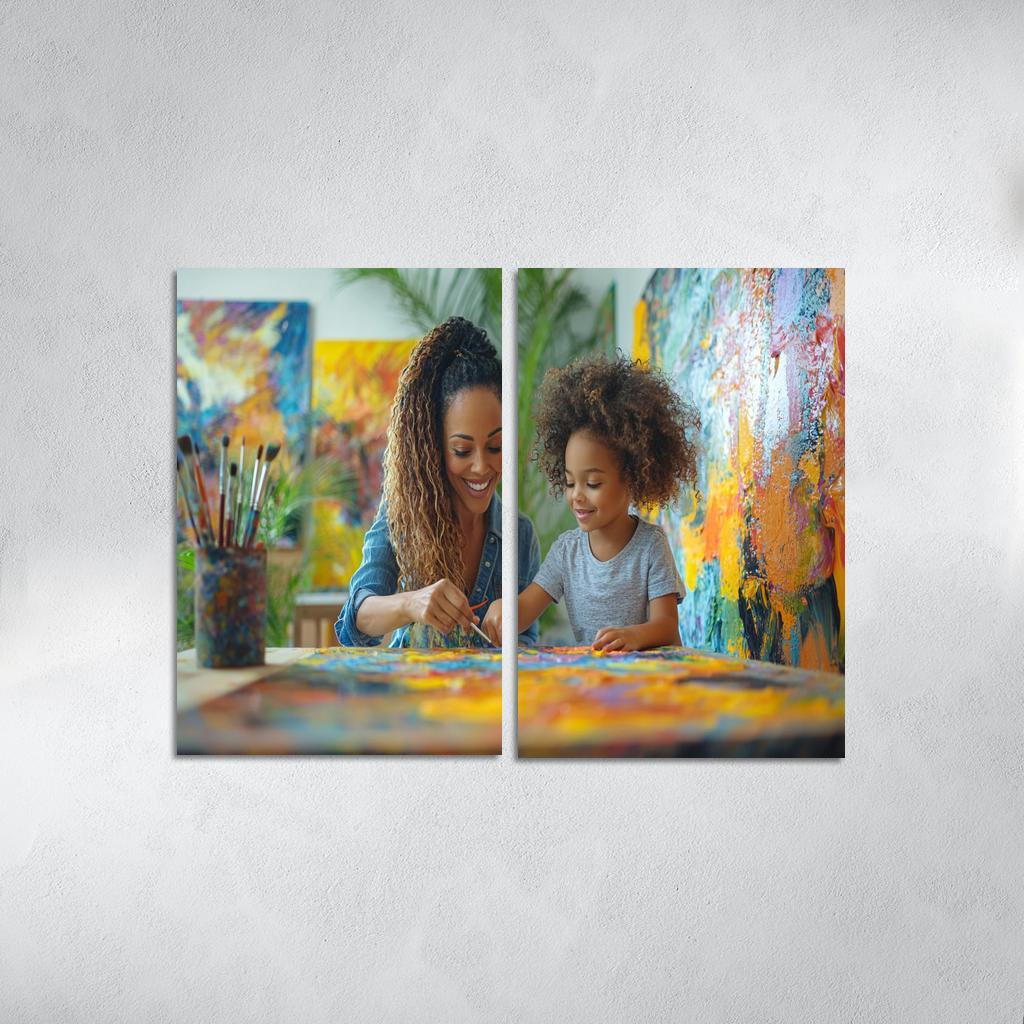 The Art Of Nurturing A Mothers Gentle Care One-piece Frames