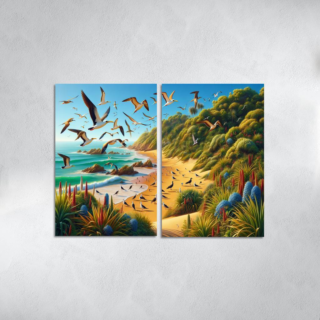 Eagle Nest Beach A Wildlife Sanctuary Custom Paintings Frame