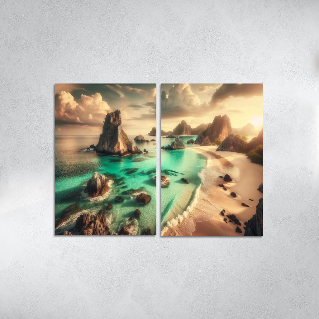 Crystal Shore An Art Lover's Escape Custom Paintings Frame