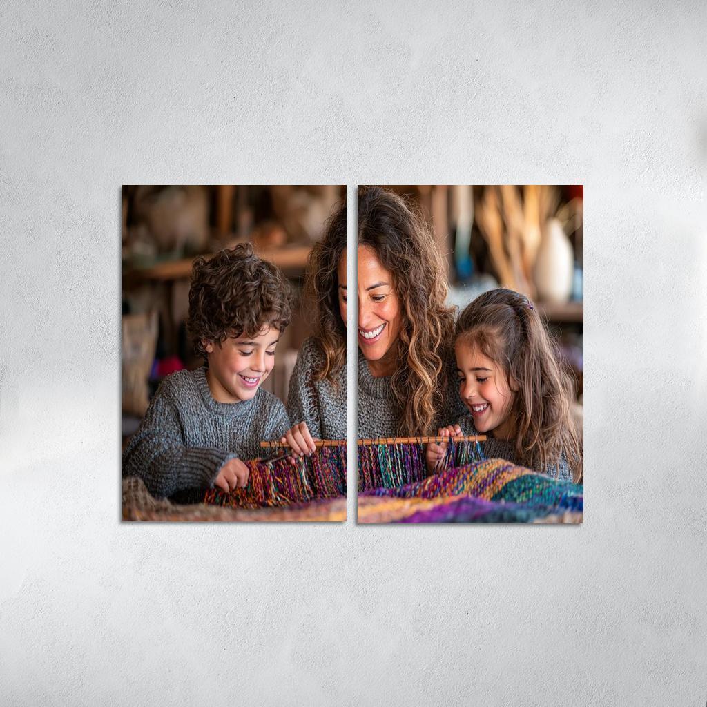 Woven With Love A Mothers Heartfelt Story Canvas Paintings Frame