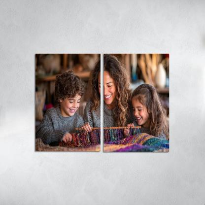 Woven With Love A Mothers Heartfelt Story Canvas Paintings Frame