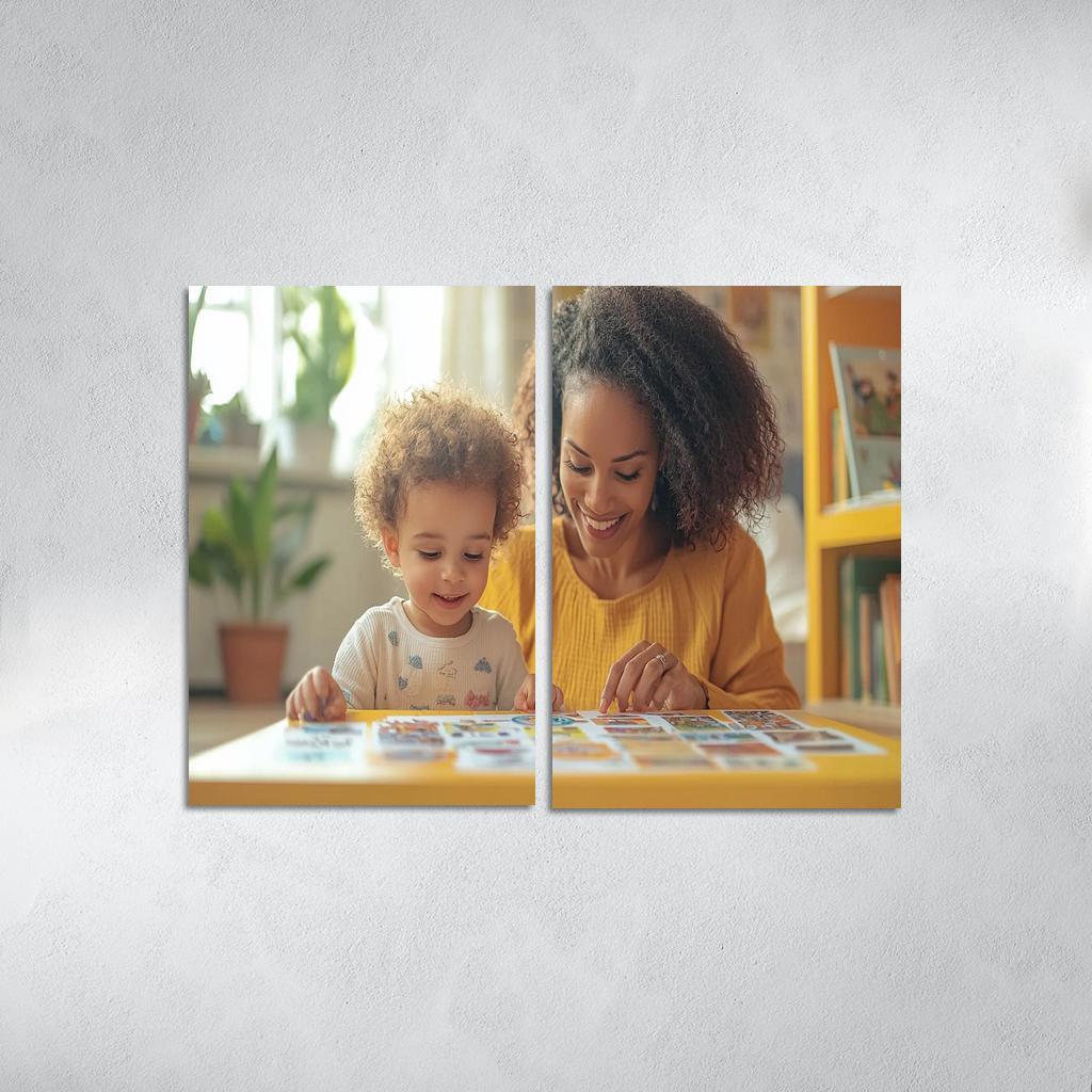 Radiant Dreams A Mothers Vision For The Future Canvas Paintings Frame
