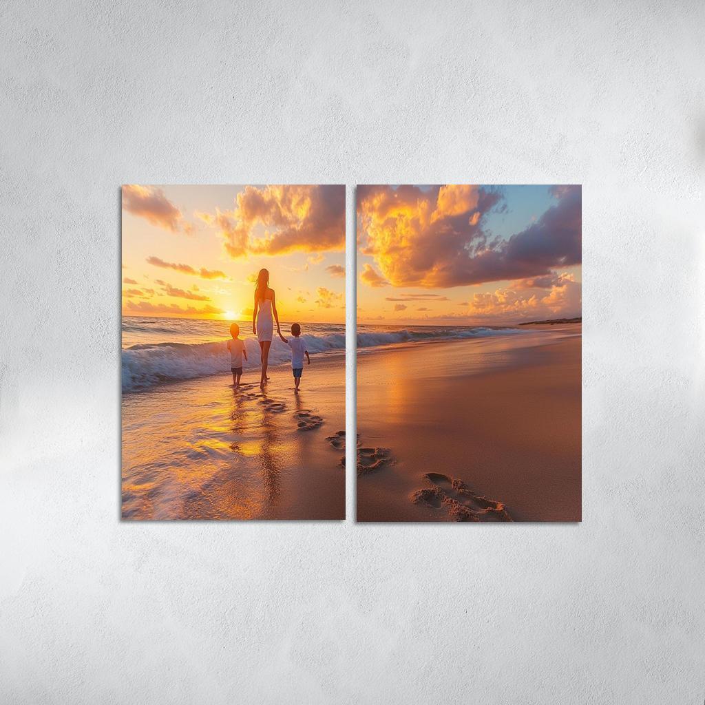 Footprints Of Love A Mothers Guiding Path One-piece Frames