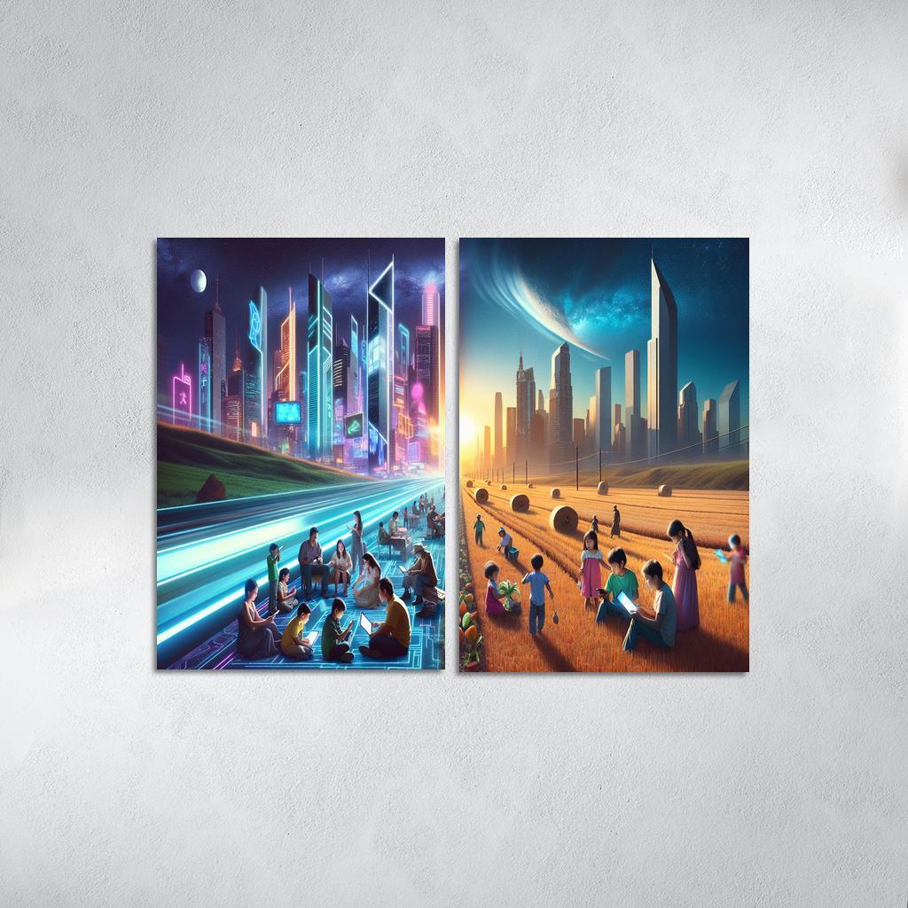 Digital Divide Bridging Access To Technology Art Trends