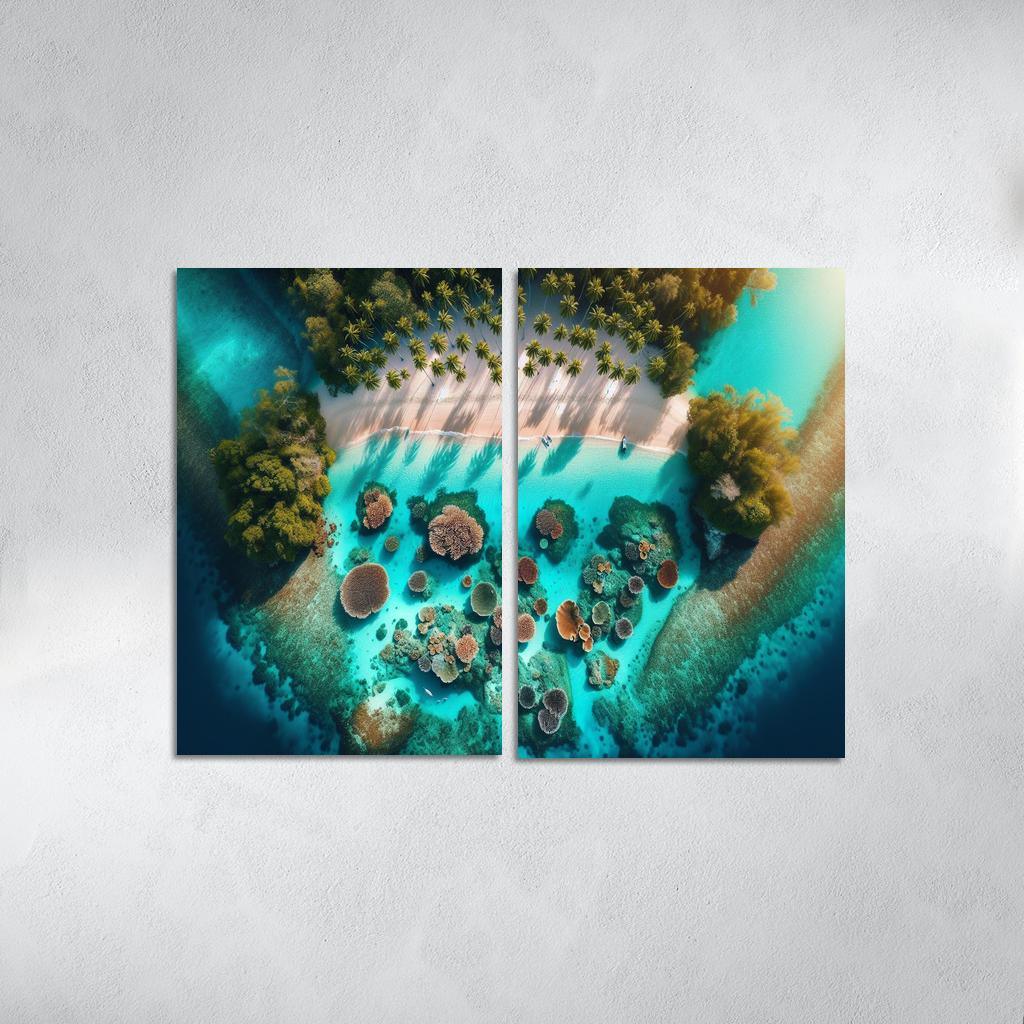 Crystal Waters An Aquatic Wonderland Custom Paintings Frame