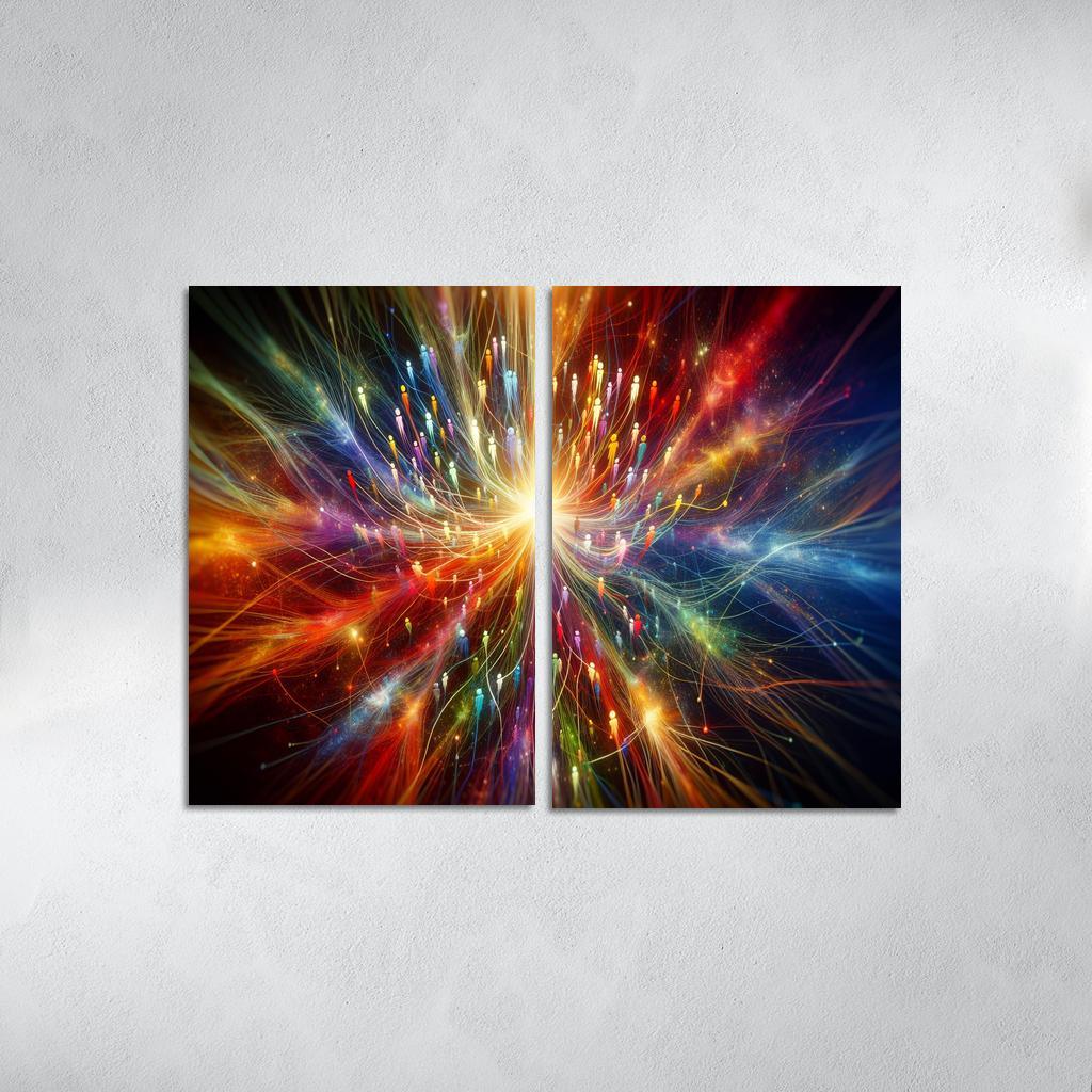 Echoes Of Connection Premium Artwork Frames