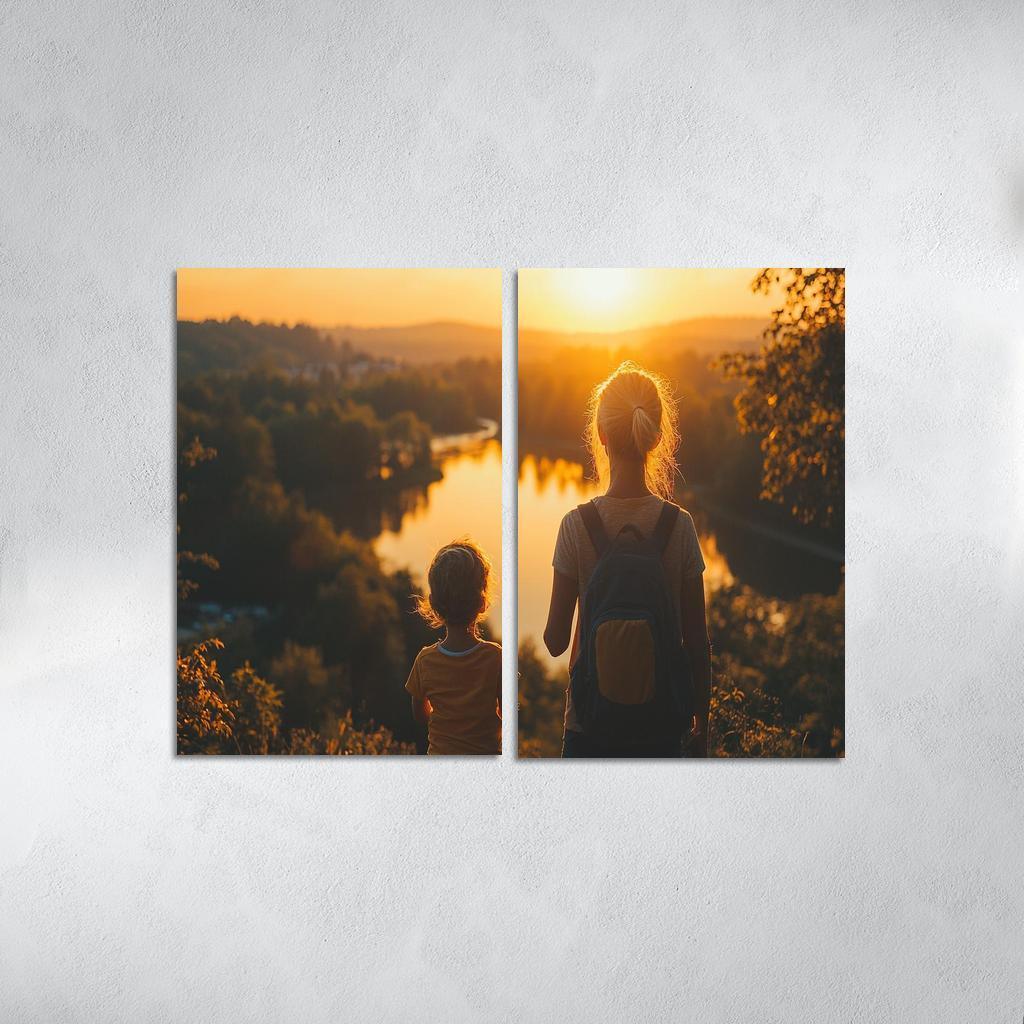 Her Unwavering Spirit A Mothers Strength Canvas Paintings Frame