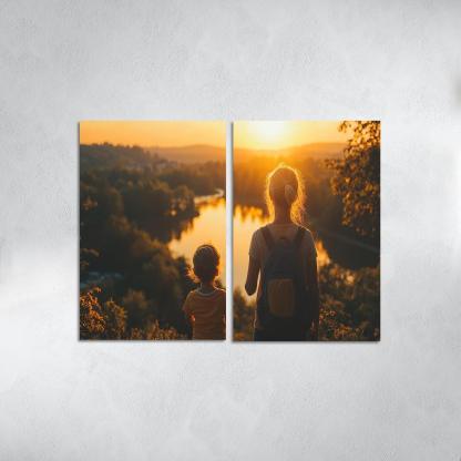 Her Unwavering Spirit A Mothers Strength Canvas Paintings Frame