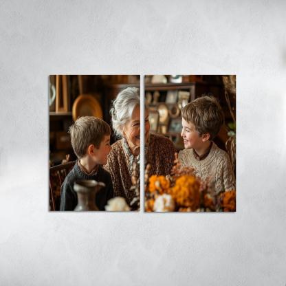 Timeless Bonds A Mothers Enduring Legacy Canvas Paintings Frame