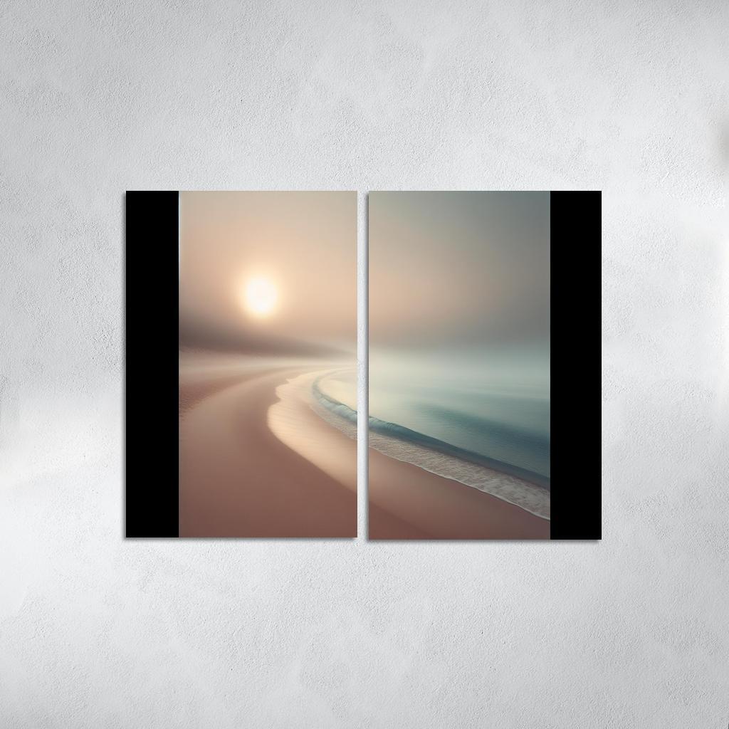 Misty Isle Beach Premium Artwork Frames