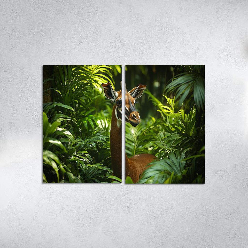 The Enigmatic Okapi The Forest's Ghost Art Trends