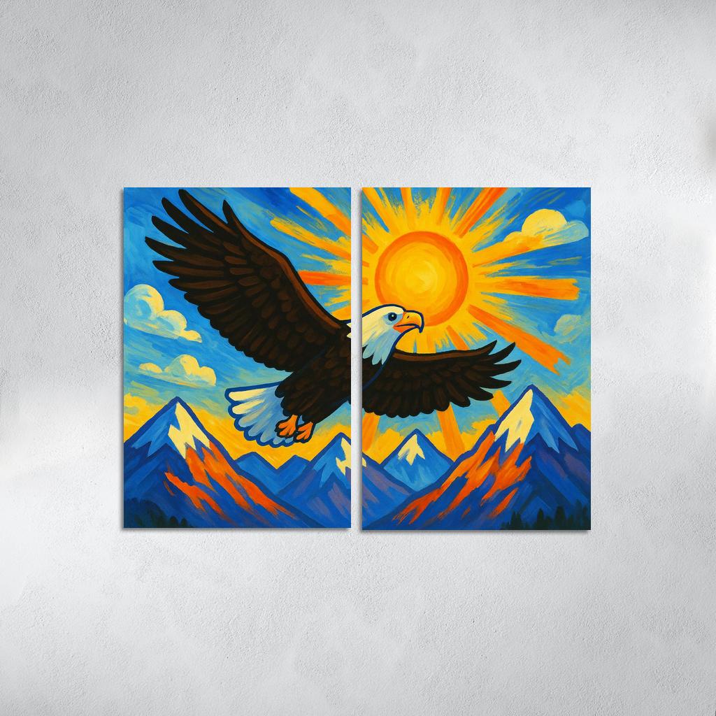 Soaring Eagle Quest Premium Artwork Frames