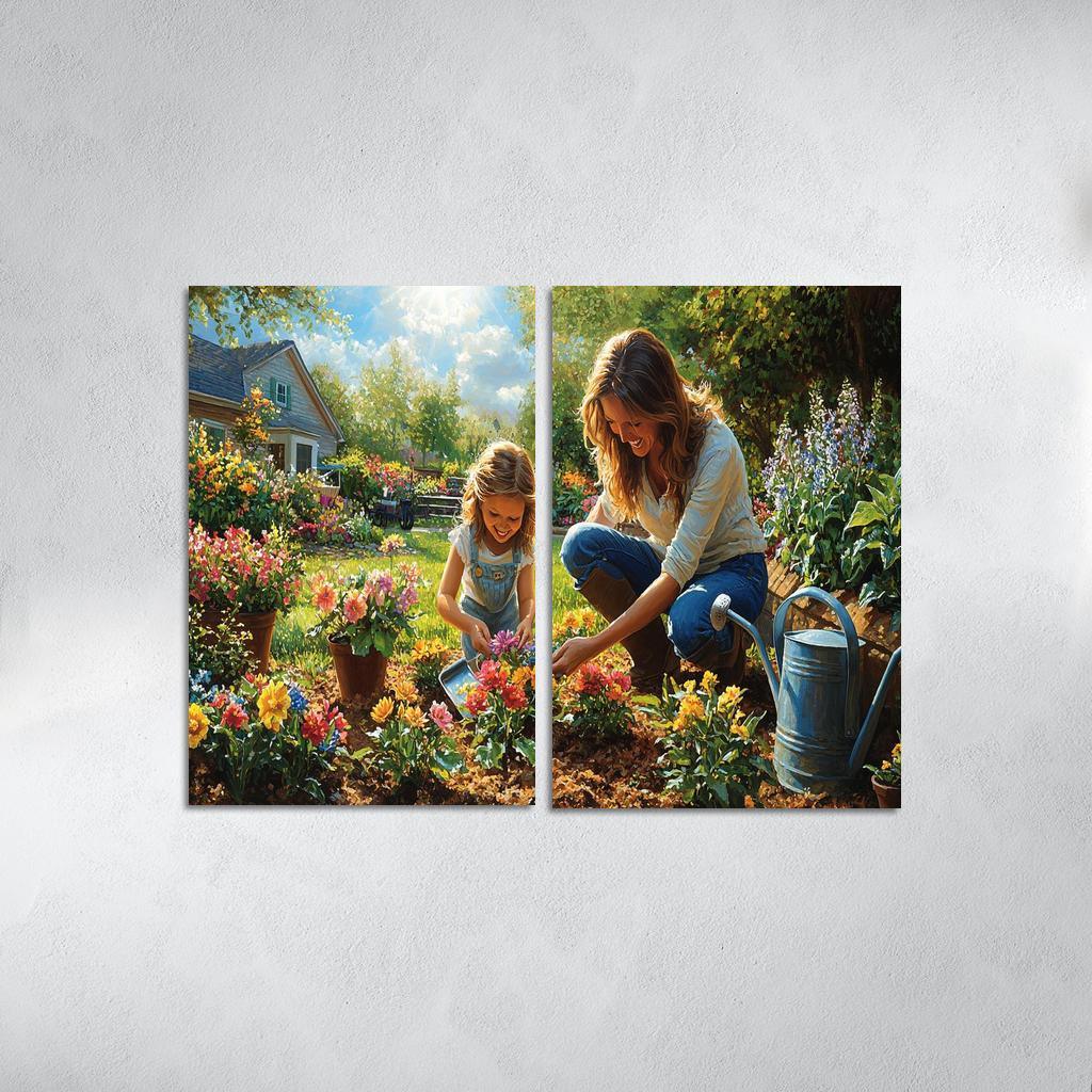 The Garden Of Our Hearts Nurtured By Mom One-piece Frames
